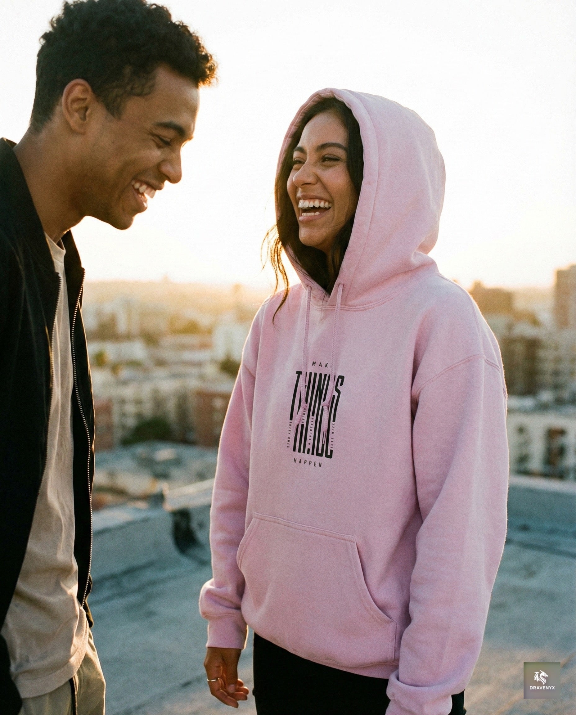 DRAVENYX Unisex Make Things Happen Hoodie